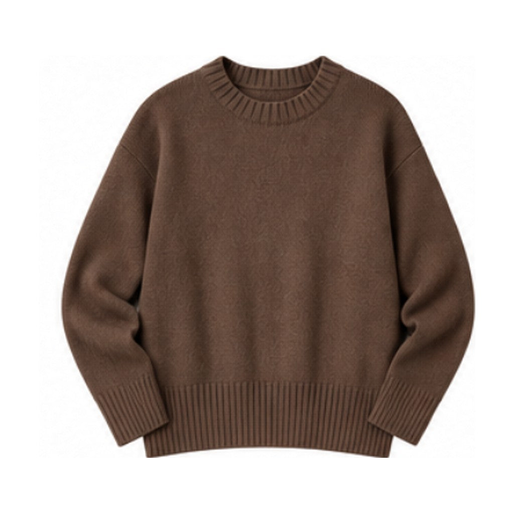 LES TRICOTS DE LEA - Pull Cachemire Marron