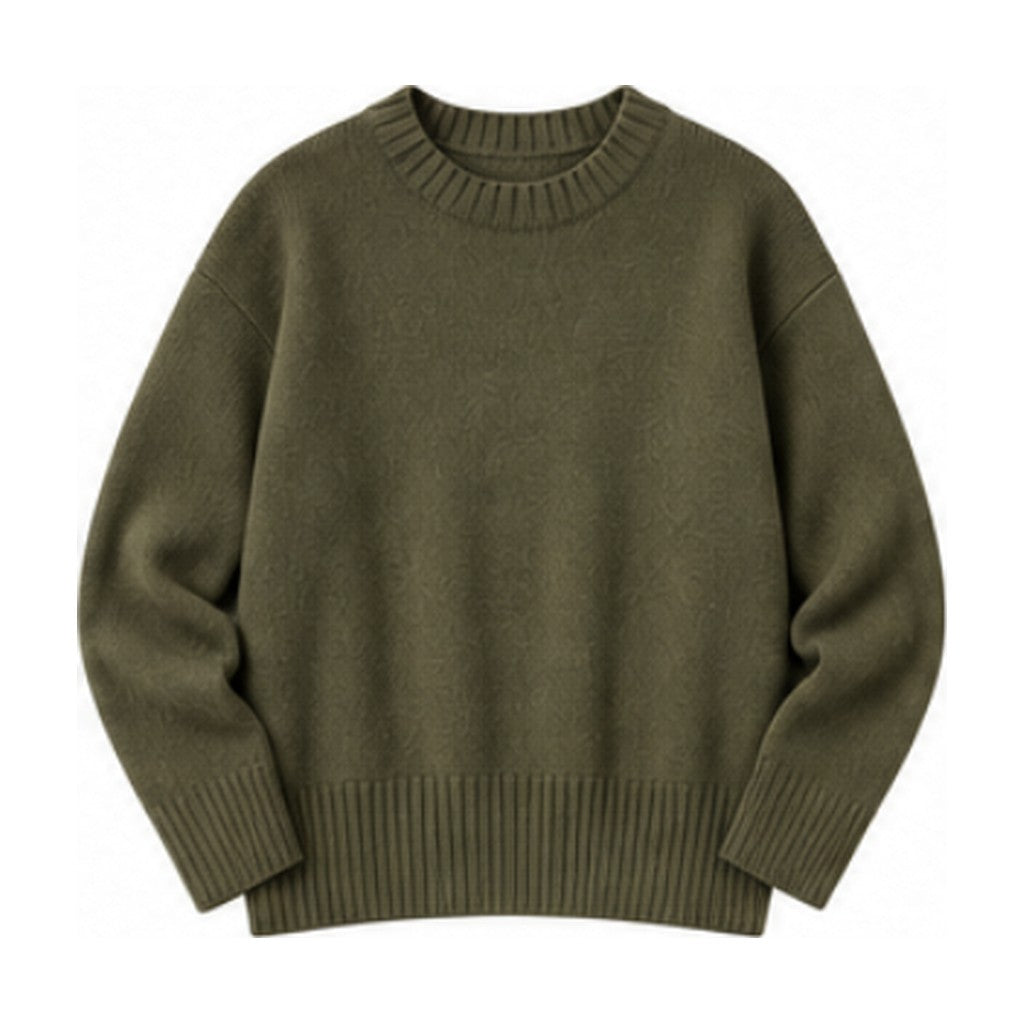 LES TRICOTS DE LEA - Pull Cachemire Olive