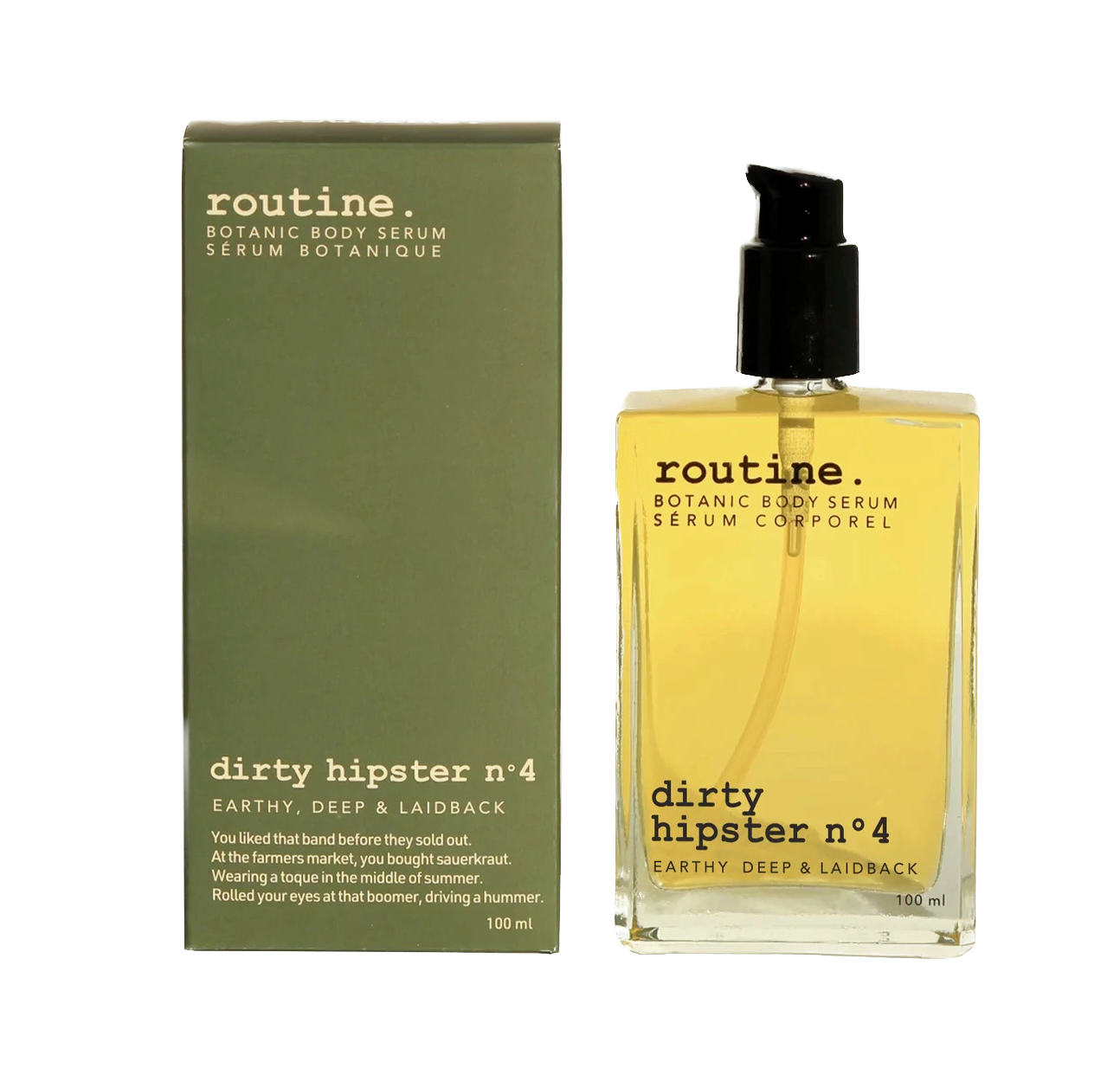 ROUTINE  - Huile corporelle Dirty Hipster