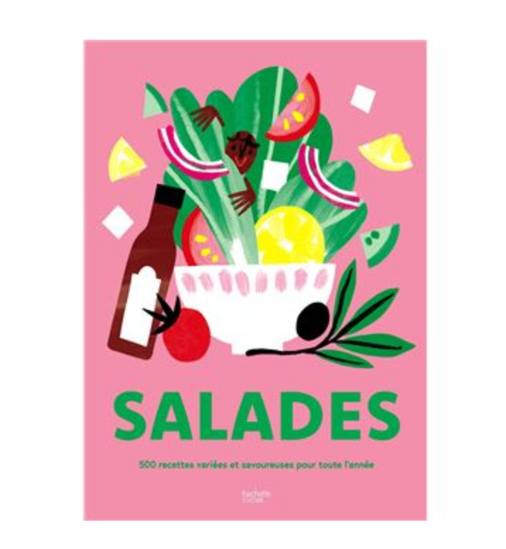 LIVRE DE CUISINE - Salades