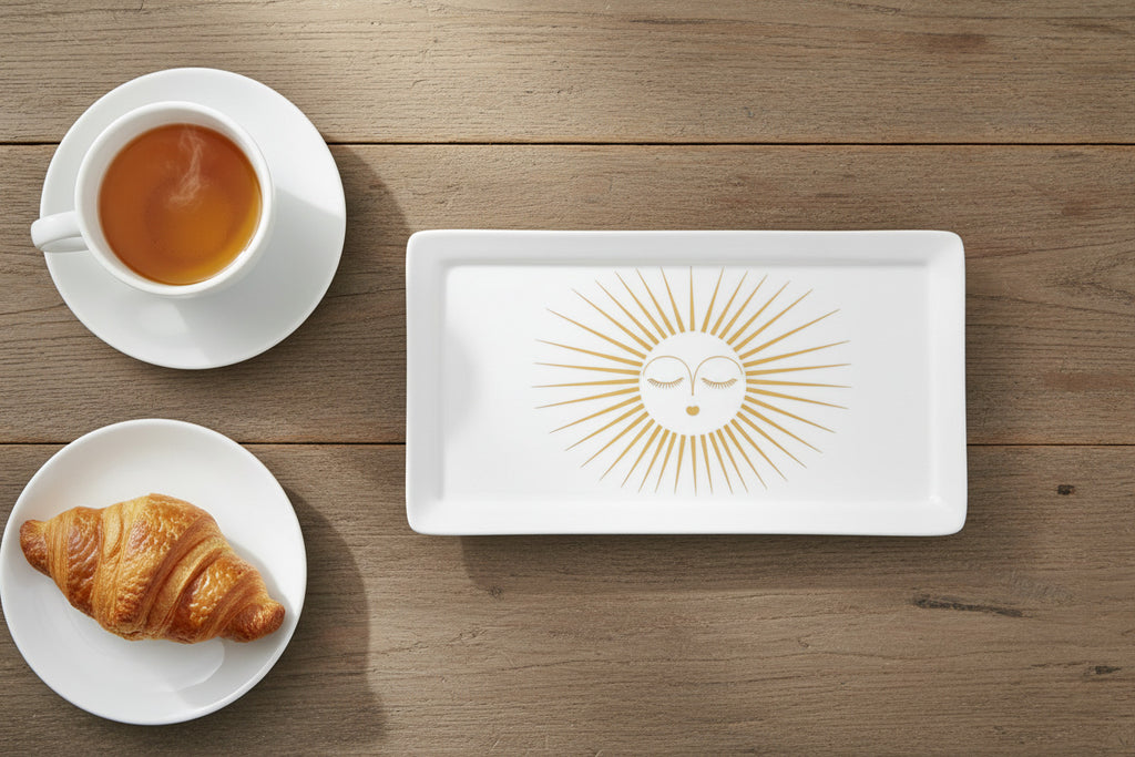 Assiette Soleil – vue 2 – RÄDER | George Genève