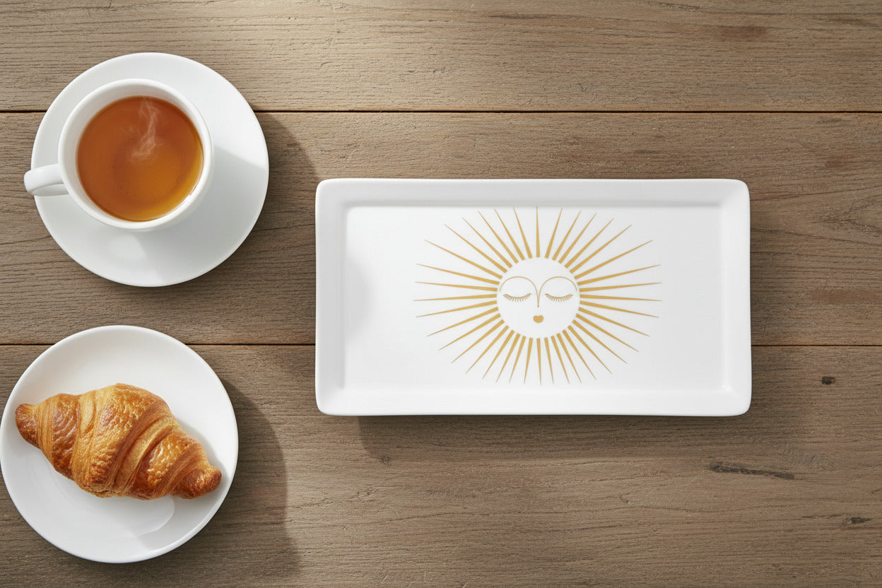 Assiette Soleil – vue 2 – RÄDER | George Genève