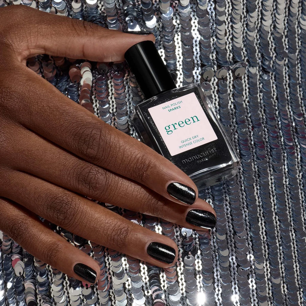 Vernis Green - Sparks – vue 2 – MANUCURIST | George Genève