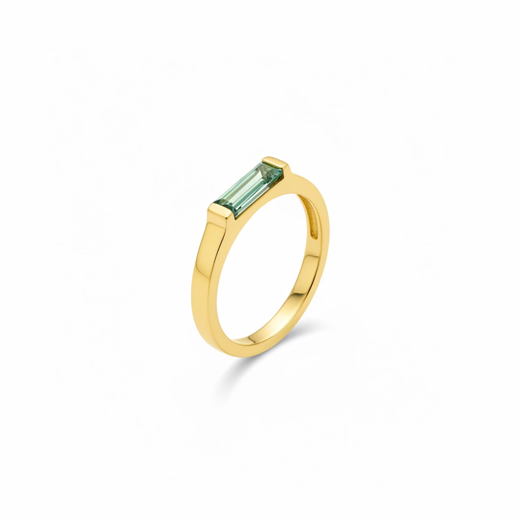 Bague Tini - Tourmaline Verte – SHAN SHAN | George Genève