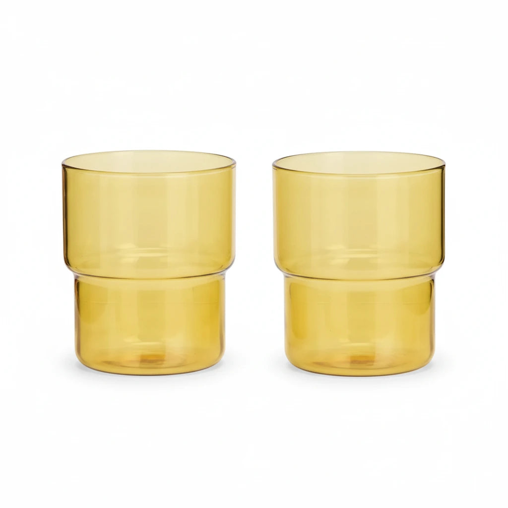 Duo Verres Jaune – MADAM STOLTZ | George Genève