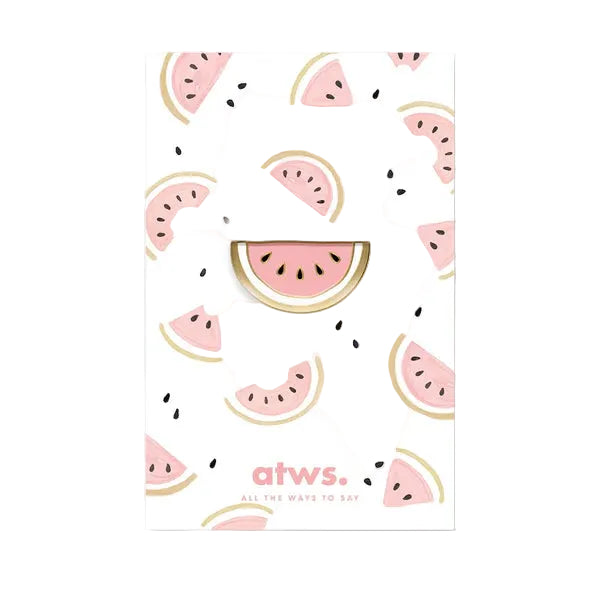 Pins Watermelon – ALL THE WAYS TO SAY | George Genève